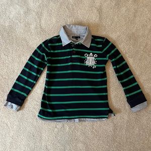 Boys Gap Kids Size Small Long Sleeve Polo